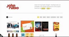 Desktop Screenshot of johnrubio.com